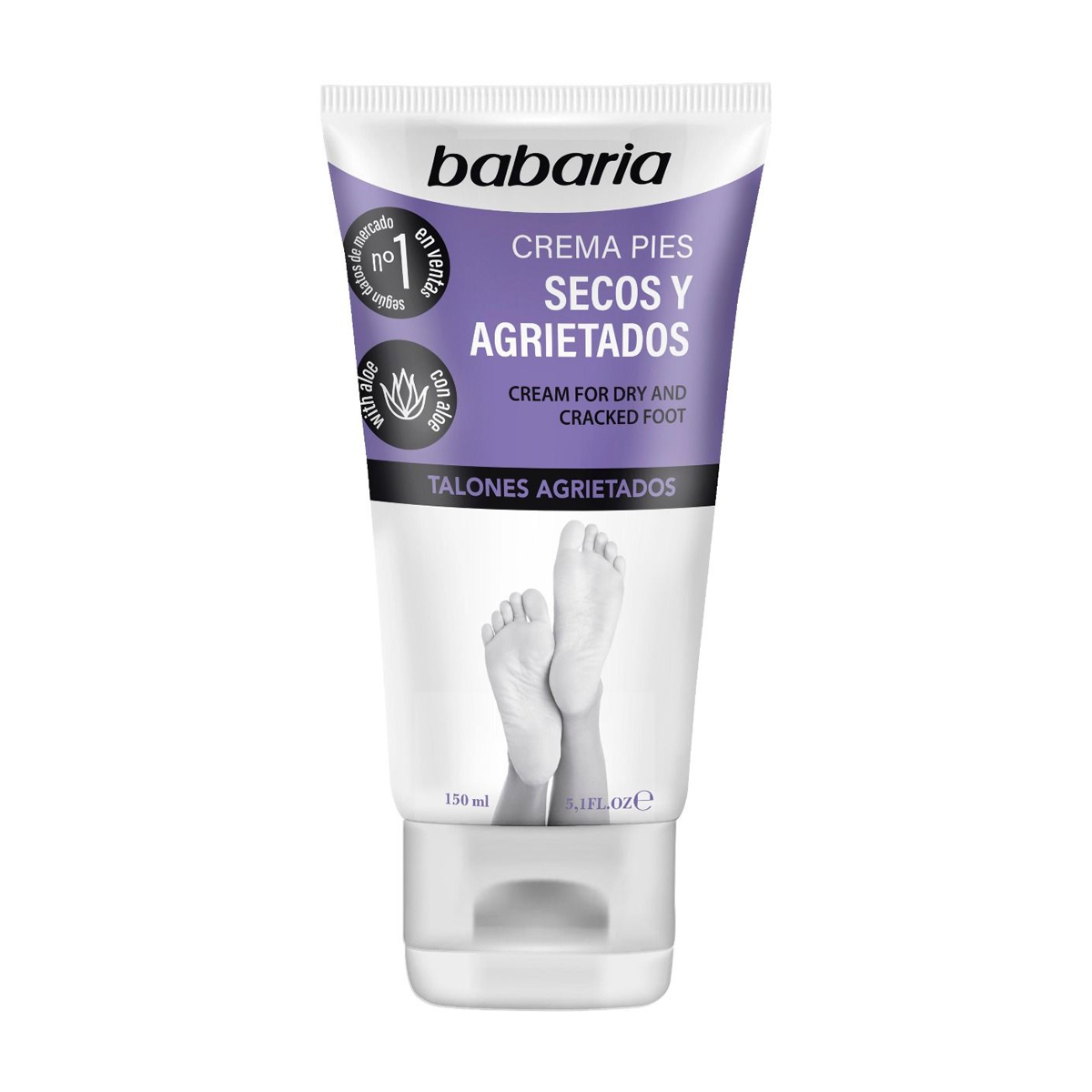 Крем для ніг Babaria Foot Cream Dry And Cracked Foot для сухої та схильної до тріщин шкіри, 150 мл